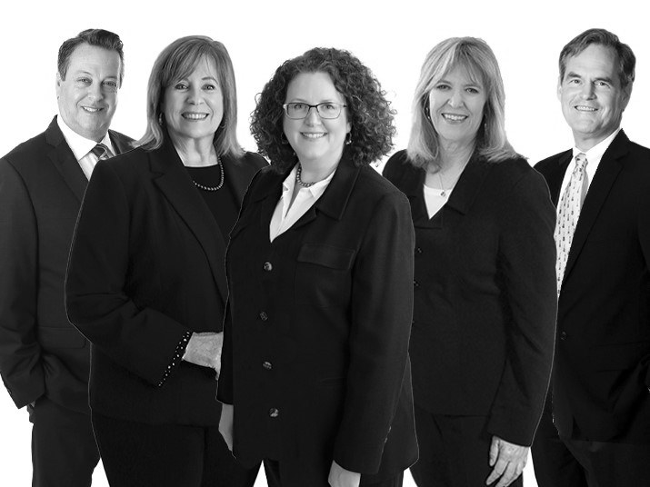 Stuart Bailey, Pat Wattam, Leslie Green, Debbie Hanna and Bill Arey
